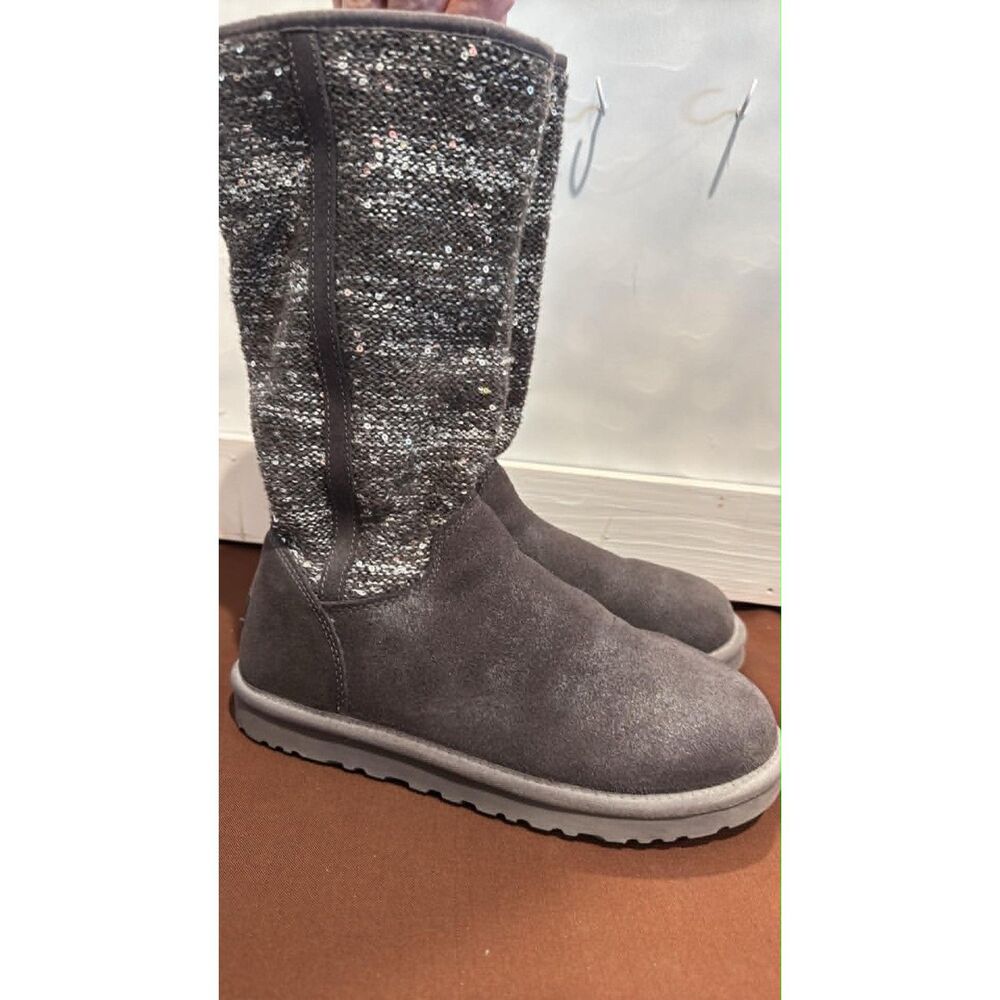UGG Camaya Sequin Women's Boots Gray  Size 9